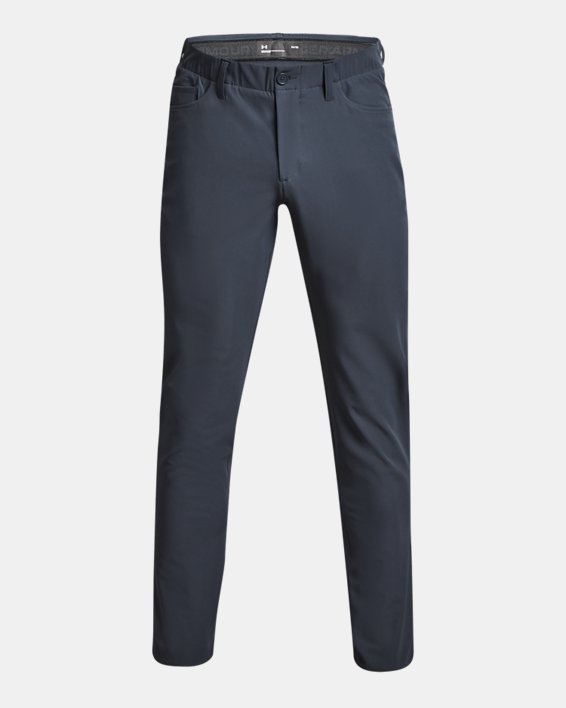 Men's UA Drive 5 Pocket Pants, Gray, pdpMainDesktop image number 4